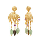 Arizona Dream Post Earrings - Purple