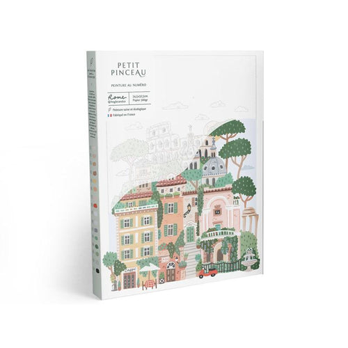 Acheter Coffret peinture au numéro - Petit Pinceau - Rome par Hoglet and co - 22,99 € en ligne sur La Petite Epicerie - Loisi...