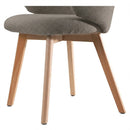 Lot De 2 Chaises En Tissu Et Pieds En Hêtre - Solene
