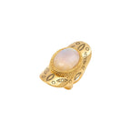 Anillo Ancho Ajustable Arizona Dream - Blanco