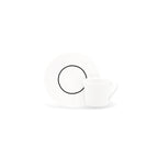 Ligne - Fauchon - 6 Ligne Coffee Sets - White