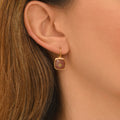 Pendientes Dormilonas Babylone - Rosas