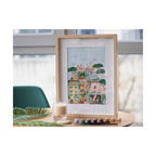 Coffret Peinture Au Numéro - Petit Pinceau - Rome Par Hoglet And Co