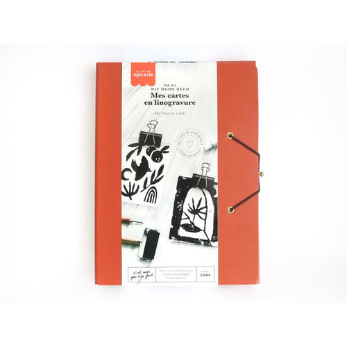 Acheter KIT DIY DECO - Mes cartes en linogravure - 19,99 € en ligne sur La Petite Epicerie - Loisirs créatifs