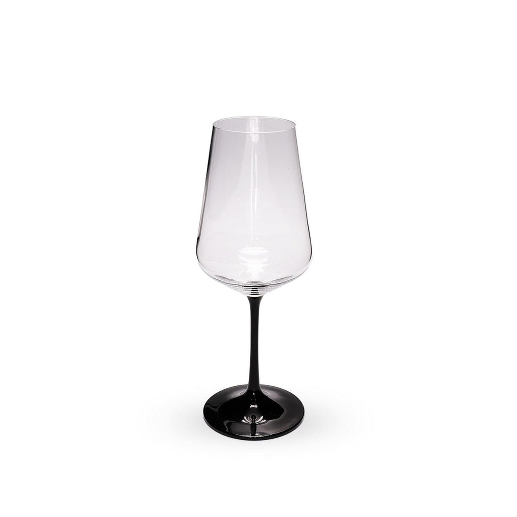 Fauchon - 6 Verres - Transparent Pied Noir