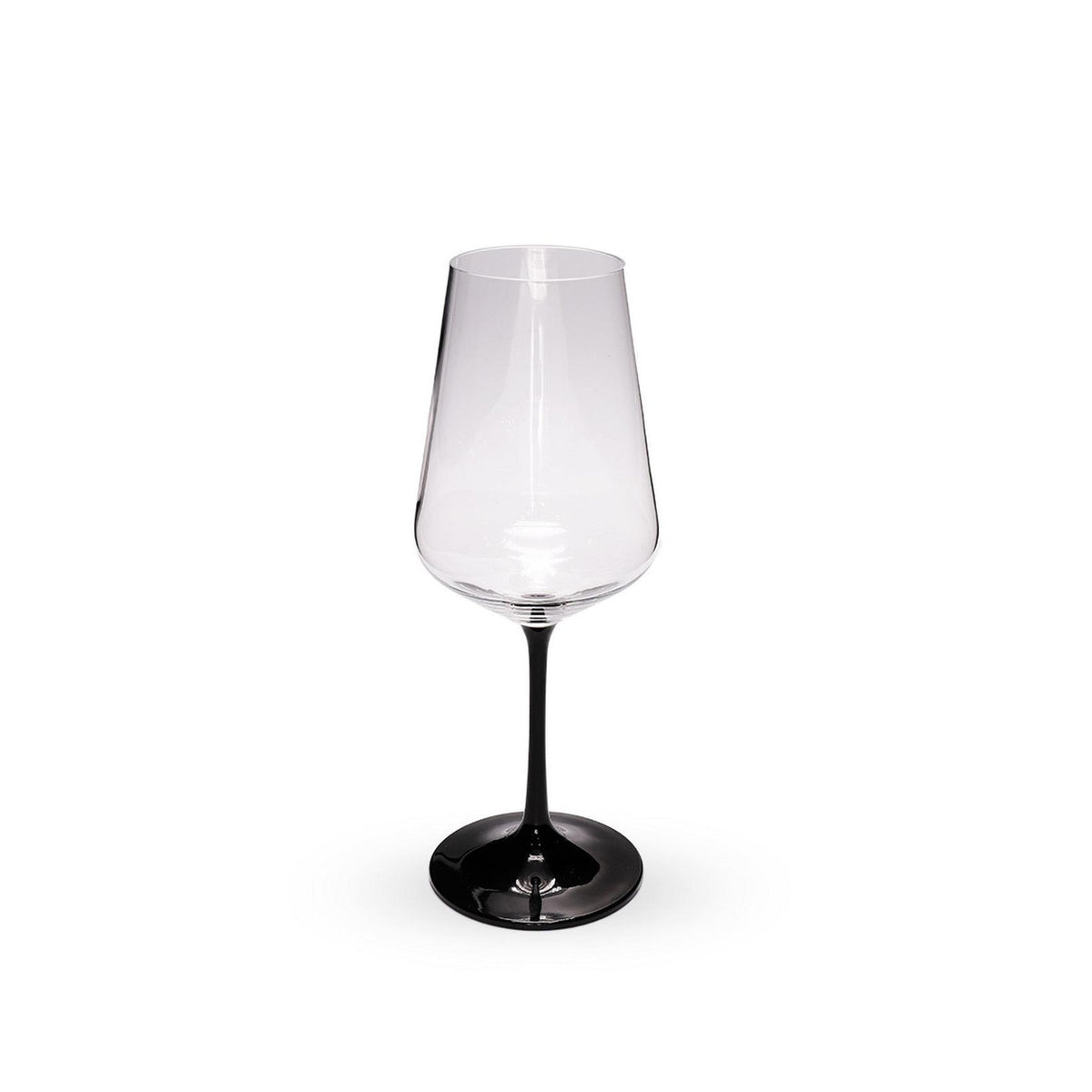 Fauchon - 6 Verres - Transparent Pied Noir