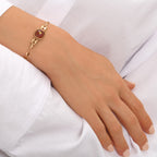 Pulsera Flexible Ajustable Babylone - Rosa
