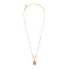 Babylone Adjustable Pendant Necklace - Pink