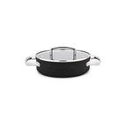 Fauchon - Cazuela baja Mkt - 18 cm - Negro