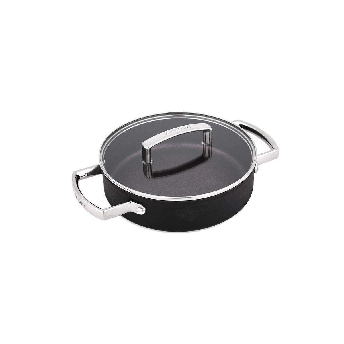 Fauchon - Cazuela baja Mkt - 18 cm - Negro