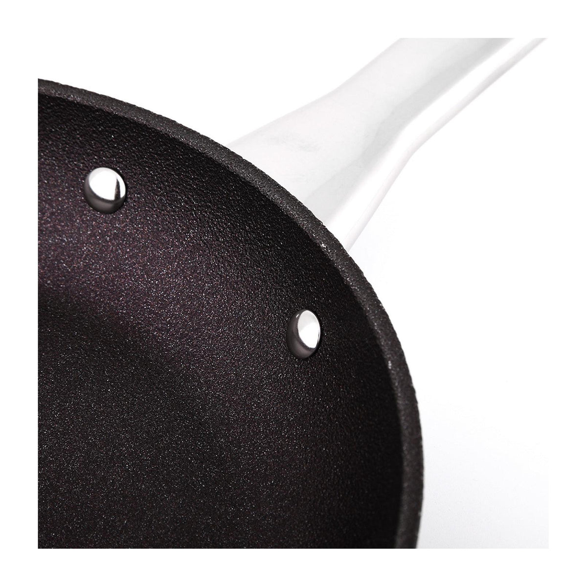 Firma - Fauchon - Sartén antiadherente de aluminio - 20 x 4,3 cm, 1,0 l - Negro