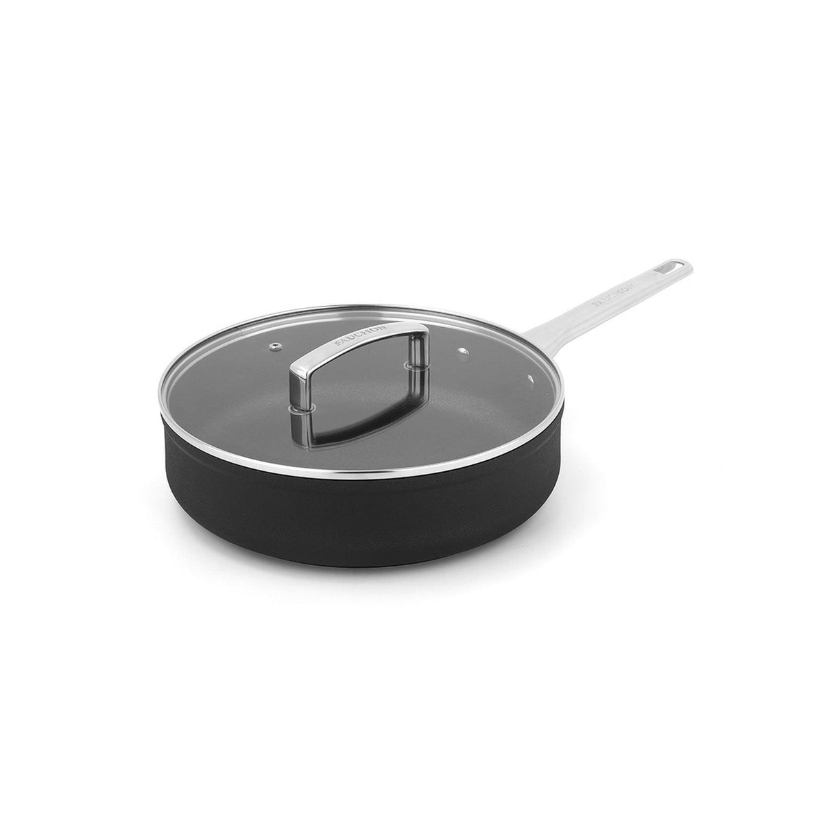 Signature - Fauchon - Non-Stick Aluminium Sauté Pan - Black