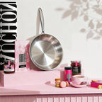 Fauchon - Sartén Triplex 20 cm Inducción - Plateado