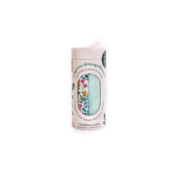 Kit Couture - 7 Lingettes Démaquillantes À Coudre - Champs