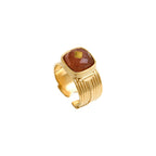 Babylone Adjustable Ring – Pink