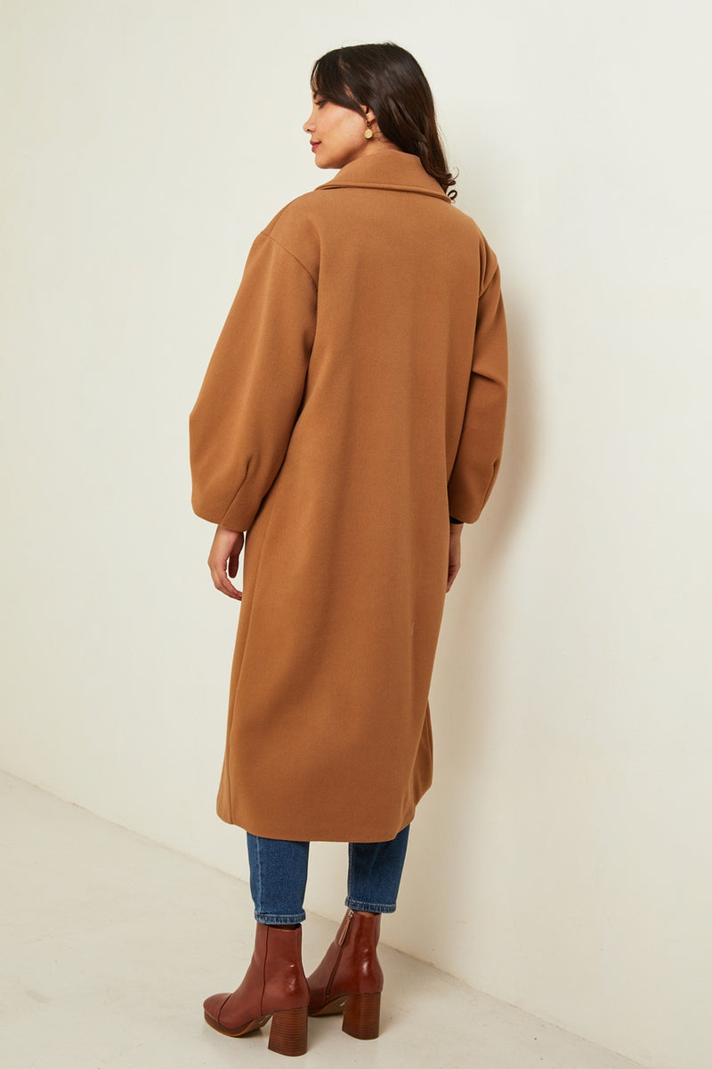 Coat 9554 - Camel