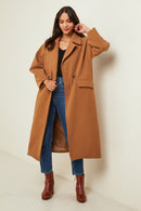 Coat 9554 - Camel