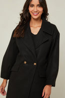 Coat 9554 - Black