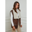 Gilet Sans Manches - Choco