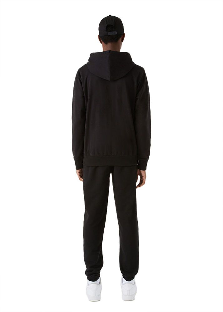 Sweat New Era Logo Black Zip Up Chicago Bulls