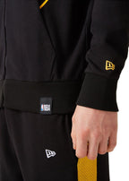 Sweat New Era Logo Black Zip Up La Lakers