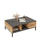 Tables Basses Rl2-Aa - Pin Atlantique / Anthracite