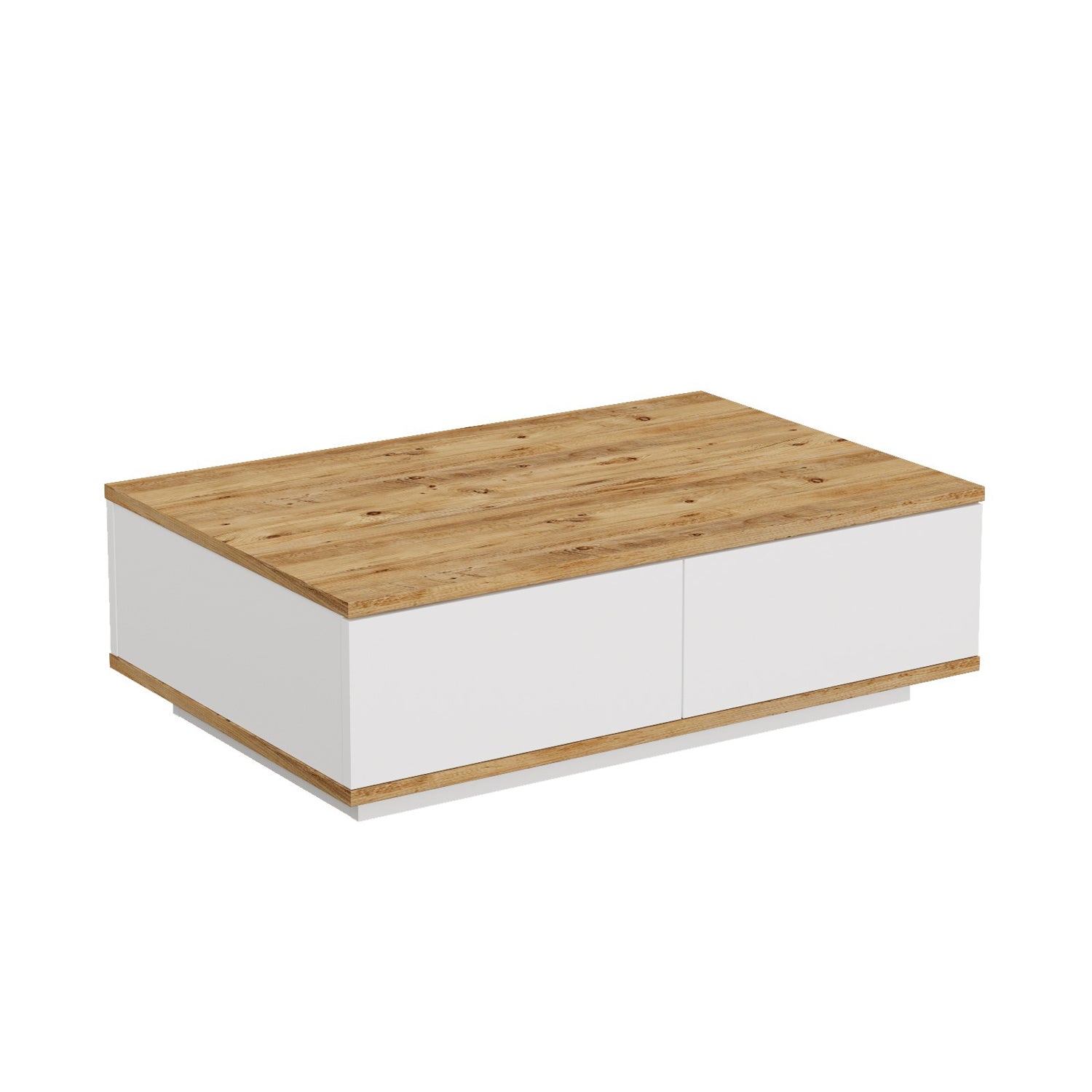 Tables Basses Fr14-Aw - Pin Atlantique / Blanc