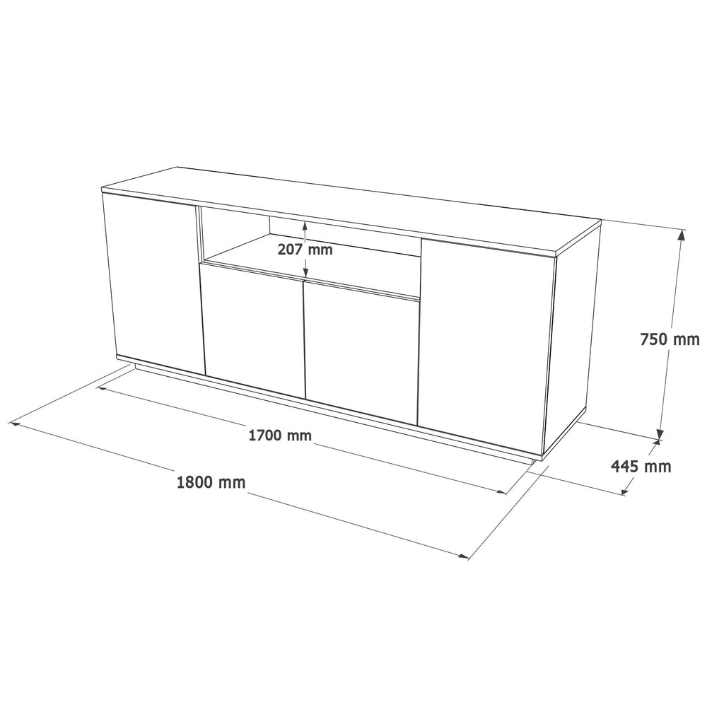 Consoles Fr15-Aw - Pin Atlantique / Blanc