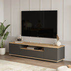 Meubles Tv Fr7-Aa - Pin Atlantique / Anthracite