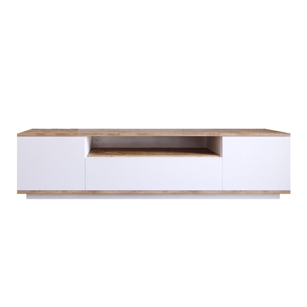Meubles Tv Fr7-Aw - Pin Atlantique / Blanc