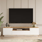Meubles Tv Fr7-Aw - Pin Atlantique / Blanc