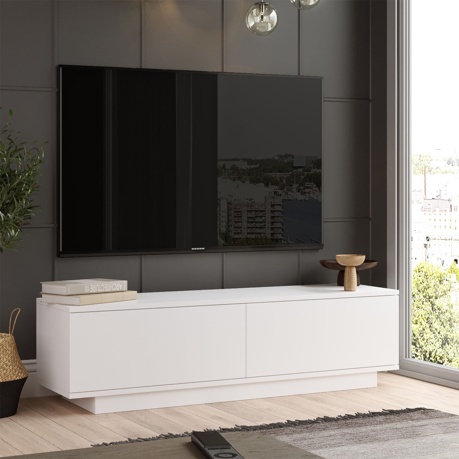 Meubles Tv Fn1-W - Blanc