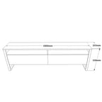Meubles Tv Ml19-A - Pin Atlantique