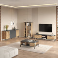 Ensembles De Meubles De Salon Rl6-Aa - Pin Atlantique / Anthracite