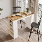 Tables De Bar St1-Aw - Pin Atlantique / Blanc