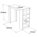 Tables De Bar St1-Gt - Gris
