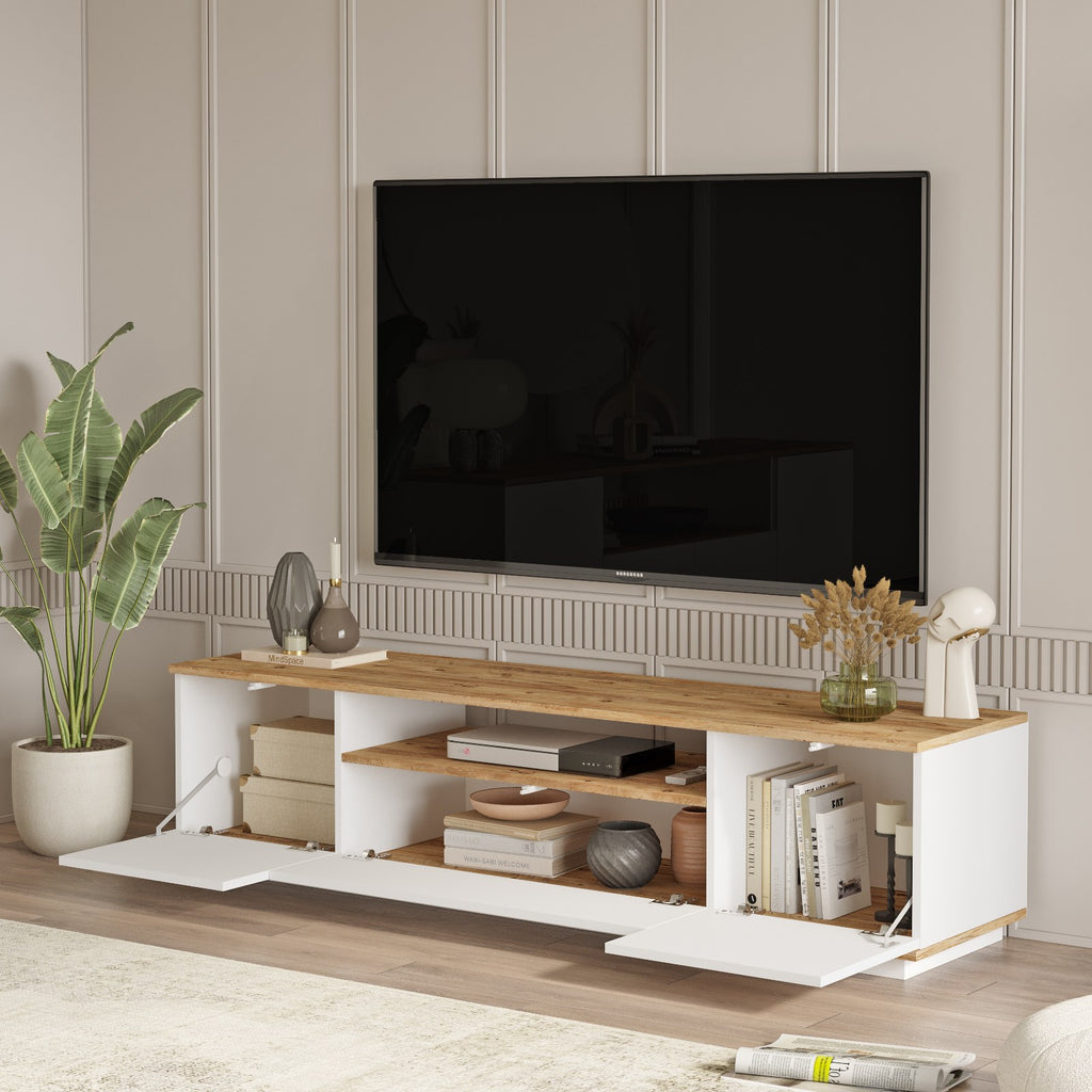 Ensembles De Meubles De Salon Fr17-Aw - Pin Atlantique / Blanc