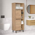 Meubles De Salle De Bain On10C-S - Noyer