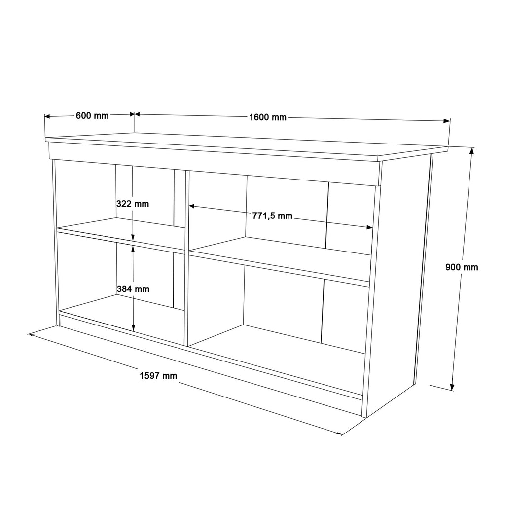 Tables De Cuisine Or1-W - Blanc