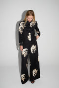 Shirt Print Maxi Beige Flower