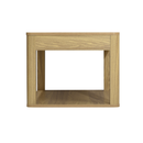 Celia - Table Basse Avec 2 Plateaux Rectangulaires Effet Bois - Bois