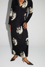 Maxi Dress Maxi Beige Flower
