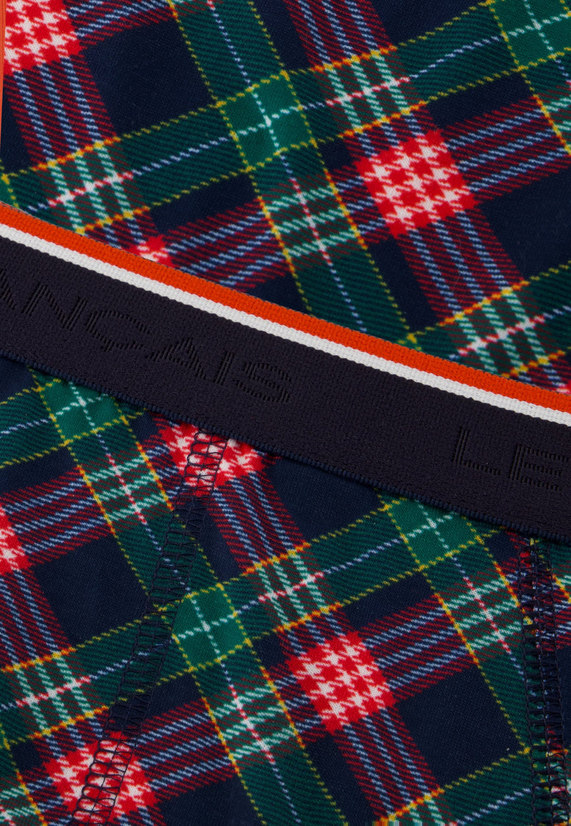 Slip Vert Sapin À Motif Carreaux - Terrible Carreaux Vert Sapin