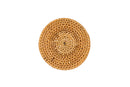 Coaster Rattan - ⌀10cm - Set De 6 In Round Holder - Naturel