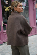 Elsa Wool Jacket Brown