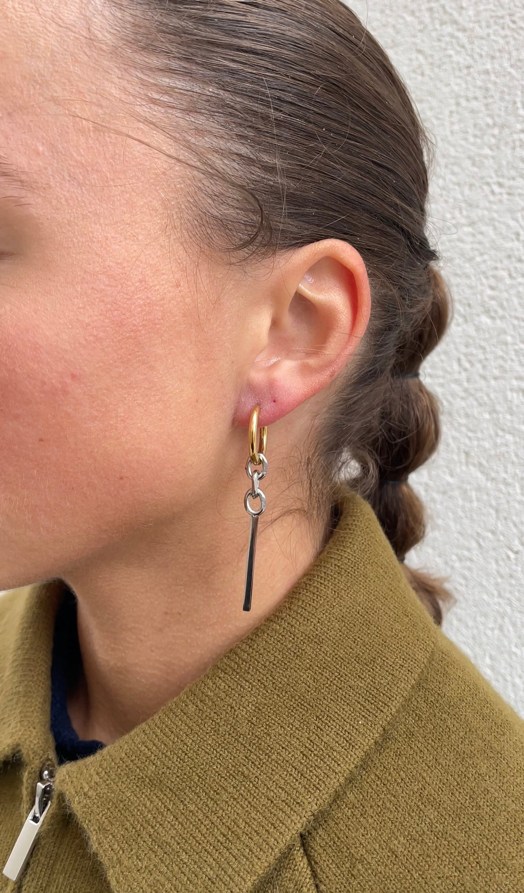 Asymmetric earrings