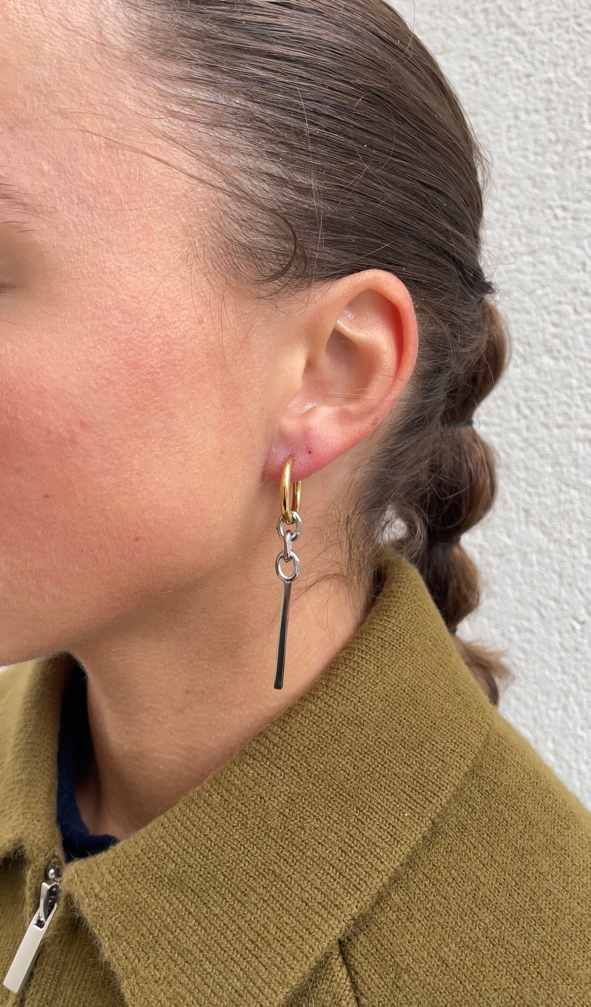 Asymmetric earrings