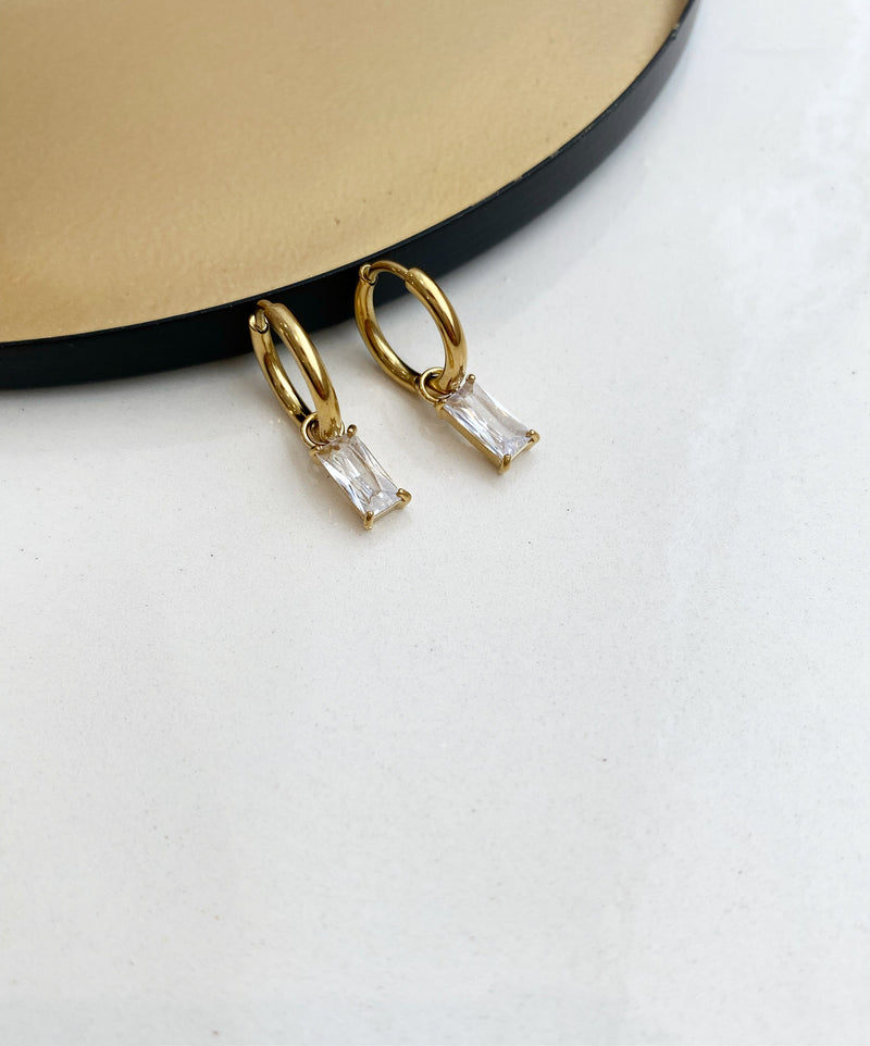 Palma hoop earrings