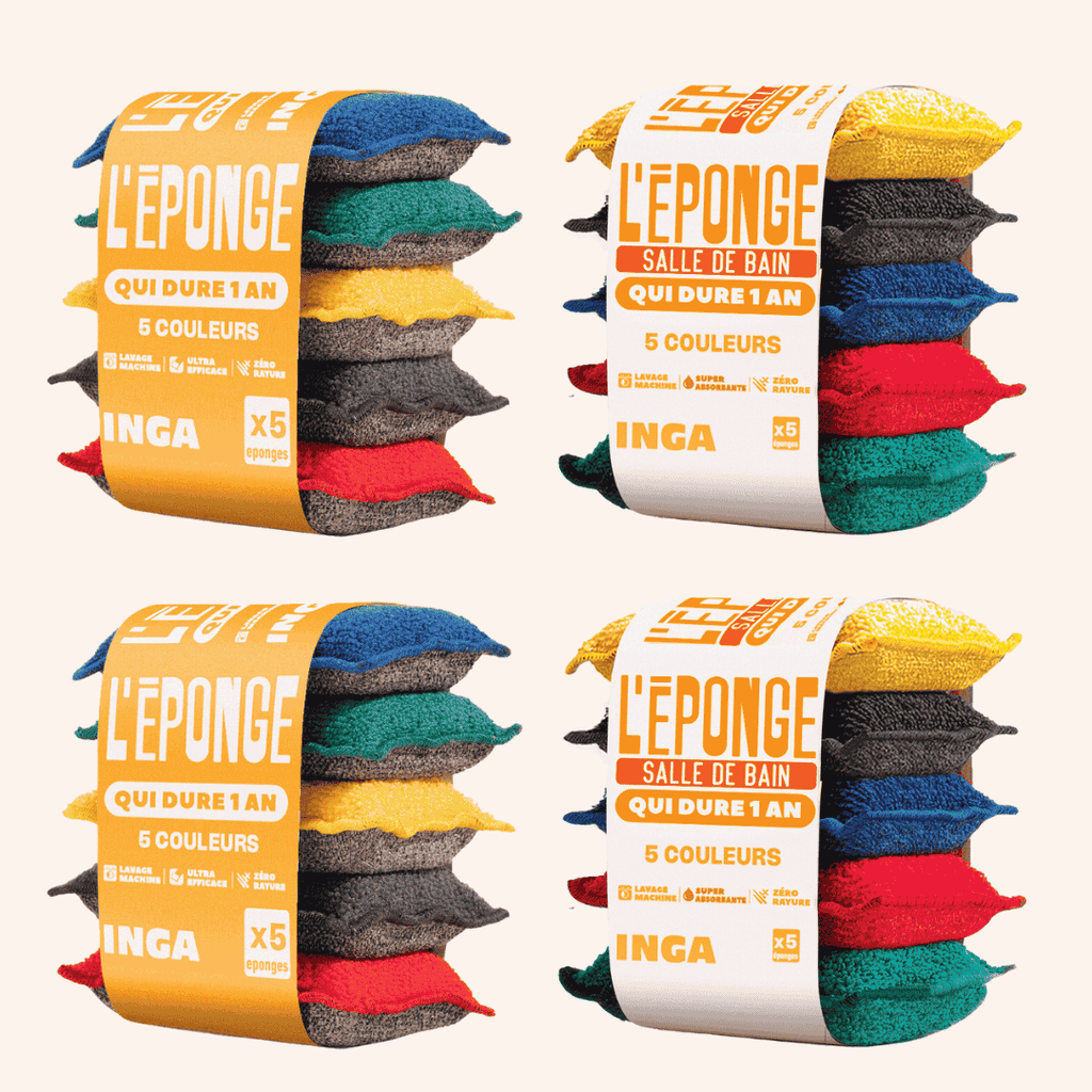 Pack Color - Esponjas Y Esponjas De Baño
