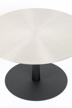 Snow Brushed - Coffee Table - Steel - Satin/Silver